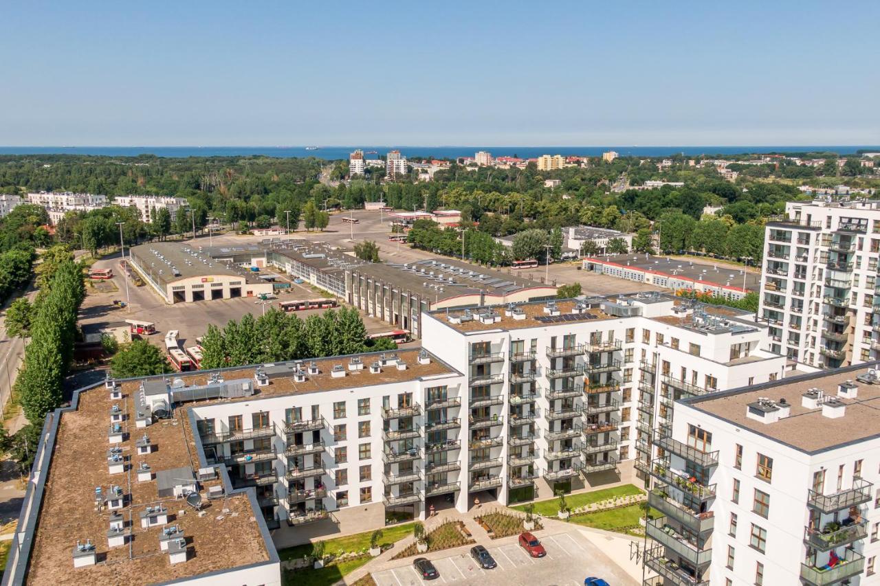 Apartamenty W Gdansku - Zajezdnia Wrzeszcz, Grudziadzka 4B Dış mekan fotoğraf